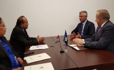 Thaçi kërkon vendosjen e marrëdhënieve diplomatike me Kiribatin
