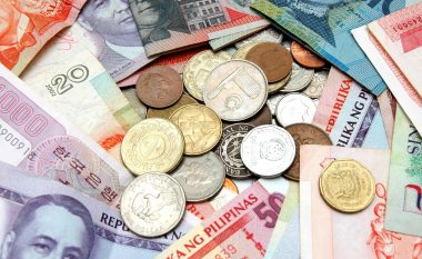 Bie vlera e valutave në vendet në zhvillim