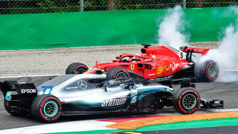Vettel fajëson Hamilton për përplasjen në garën e Grand Prix të Italisë