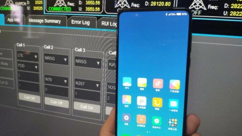 Fotoja konfirmon mbështetjen 5G të Xiaomi Mi Mix 3