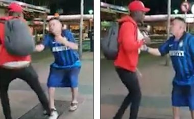 E akuzonte se ia kishte vjedhur qaforen, sulmuesi nokauton turistin në Spanjë (Video, +18)
