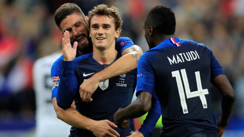 Franca fiton me rikthim ndaj Gjermanisë, Griezmann hero i ‘gjelave’