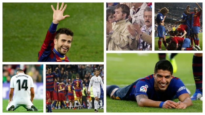 Shtatë fitoret më të thella të Barçës në El Clasico gjatë shekullit XXI