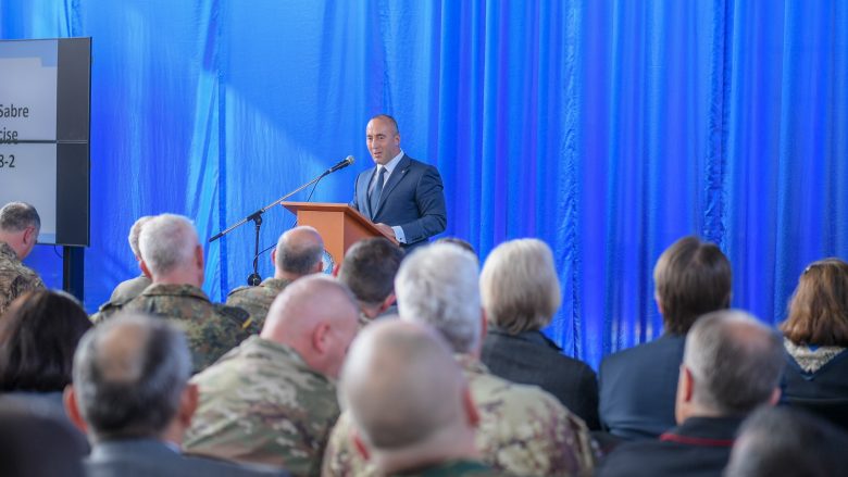 Haradinaj falënderon KFOR-in për shërbimin në Kosovë