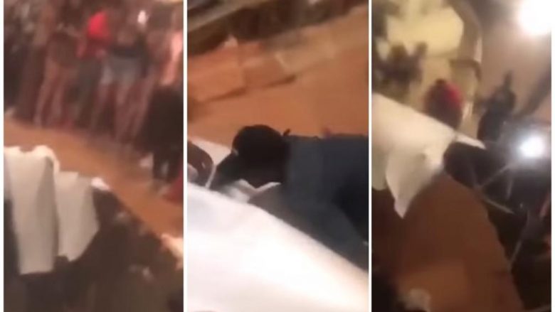 Po argëtoheshin me rastin e vitit të ri akademik, shembet dyshemeja – dhjetëra studentë amerikanë lëndohen (Video)