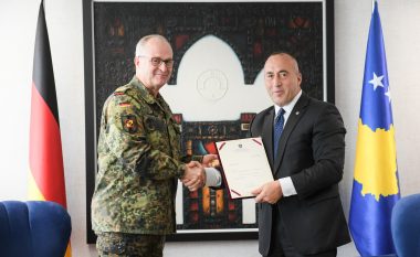 Haradinaj takon gjeneralin Eberhard Zorn, premtohet përkrahja e Gjermanisë për Kosovën