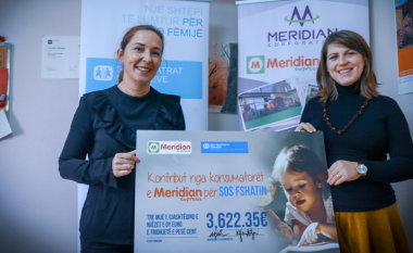 Meridian Express me kampanjën ‘Barazo Faturën’ mbështet fëmijët e SOS Fshatit për të pestin vit me radhë