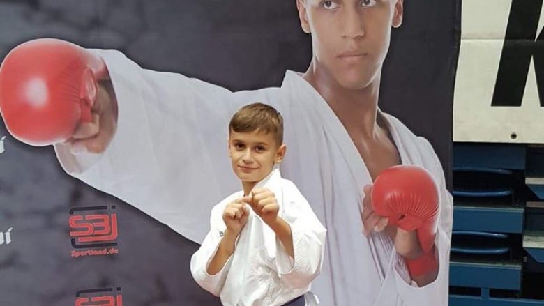 Karateisti 11 vjeçar që po shkëlqen në Gjermani