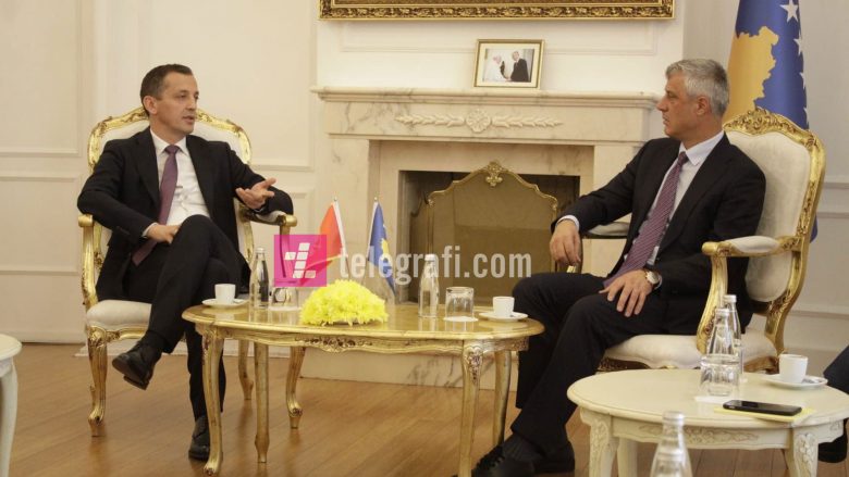 Thaçi takoi ministrin e Mbrojtjes të Malit të Zi,  merr mbështetje për procesin e integrimeve euroatlantike