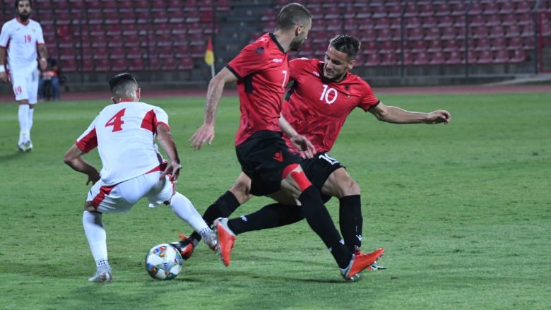 Shqipëria barazon në miqësoren me Jordaninë