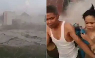 “Kur toka bëhet ujë” – tërmeti përpin qindra shtëpi në brendësi të tokës! (Video)