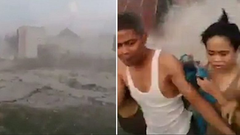 “Kur toka bëhet ujë” – tërmeti përpin qindra shtëpi në brendësi të tokës! (Video)