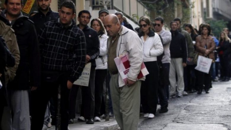 Papunësia në Greqi 19%