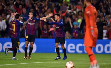 Barcelona i kthehet fitores dhe kreut në La Liga pasi mposhtën Sevillan - Katalunasit janë gati për El Clasico   