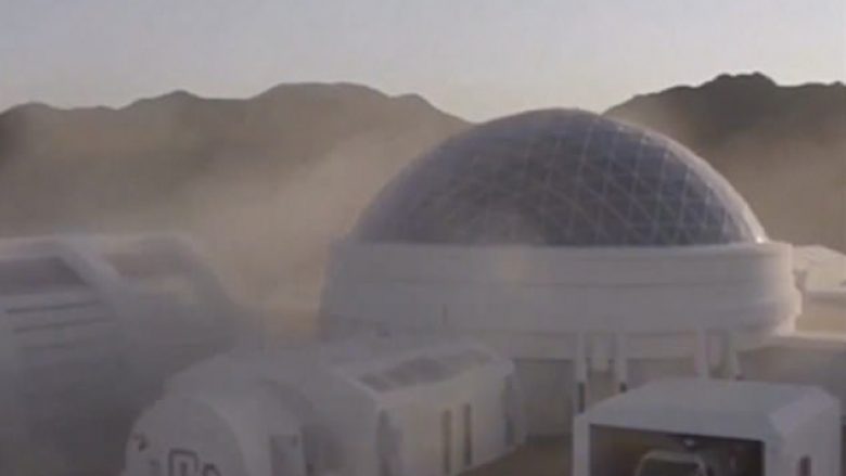 Brenda bazës kineze që simulon ambientin e planetit Mars (Video)