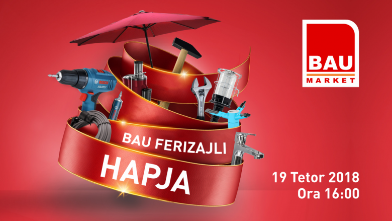 Bau Market hap pikën e re të shitjes në Ferizaj me moton #BauFerizajli