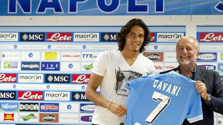 De Laurentiis: Cavani mund të kthehet te Napoli