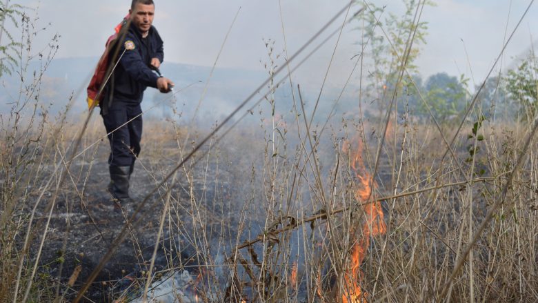 Disa zjarre fushore në Malishevë, apelohet për kujdes të shtuar