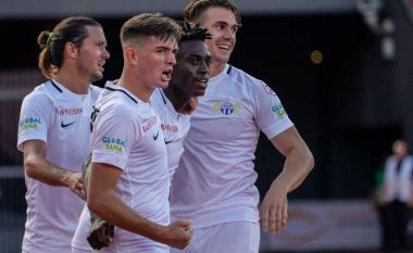 Shqiptarët e Zurichut mposhtin edhe Leverkusenin, shënon Toni Domgjoni