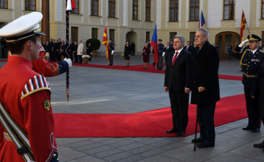 Gjorge Ivanov në takime me krerët shtetëror në Çeki