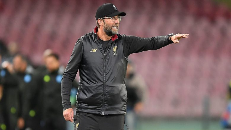 Klopp i pakënaqur me paraqitjen e futbollistëve ndaj Napolit