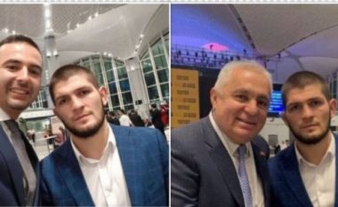 Ministri Lluka dhe biznesmeni Ejupi takojnë yllin  e UFC-së, Khabib Nurmagomedov