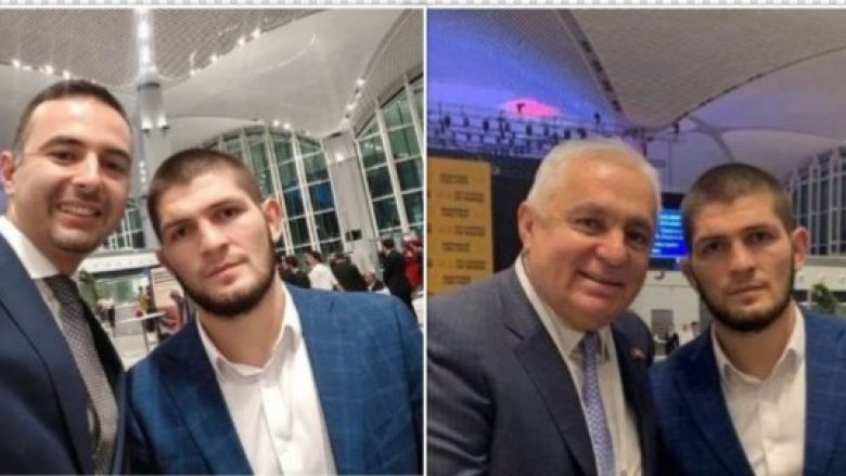 Ministri Lluka dhe biznesmeni Ejupi takojnë yllin  e UFC-së, Khabib Nurmagomedov