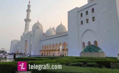 Njihuni me xhaminë e Abu Dhabit, e bukur dhe e ndërtuar nga mermeri i Prilepit (Foto/Video)