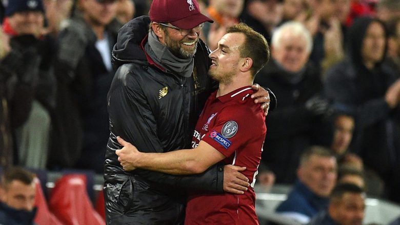 Jurgen Klopp vlerëson paraqitjen e Shaqirit kundër serbëve: Ai ishte fantastik