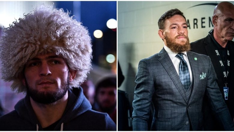 Khabib dhe Conor mbërrijnë T-Mobile Arena, dyshja të qetë para duelit historik