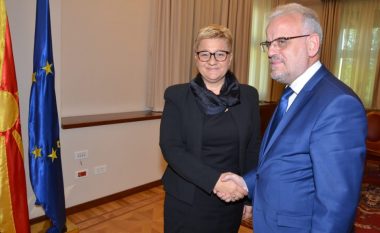 Talat Xhaferi priti ambasadoren boshnjake Lepa Babiq, bashkëpunimi Maqedoni-Bosnjë e Hercegovinë duhet të vazhdojë