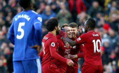 Liverpooli bëhet lider pas fitores së lehtë ndaj Cardiffit, Shaqiri shënon pas inkuadrimit nga banka