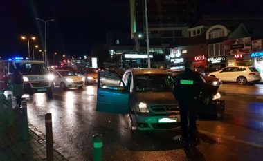 Aksident komunikacioni në Prishtinë, ka të lënduar (Foto)