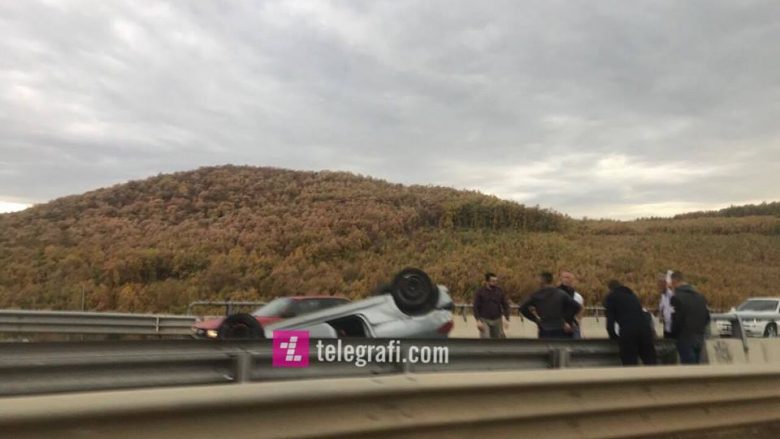 Aksident i rëndë në Autostradën “Ibrahim Rugova”, ka të lënduar (Video)