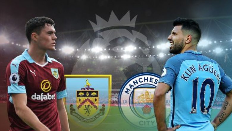 City – Burnley, formacionet zyrtare
