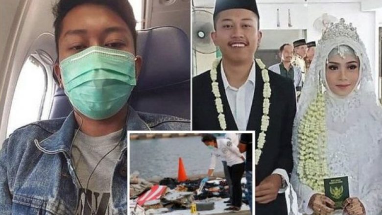 Ata ishin martuar dy javë më parë: Pasagjeri i dërgoi një selfie gruas së tij, pak para rrëzimit të aeroplanit indonezian (Foto)
