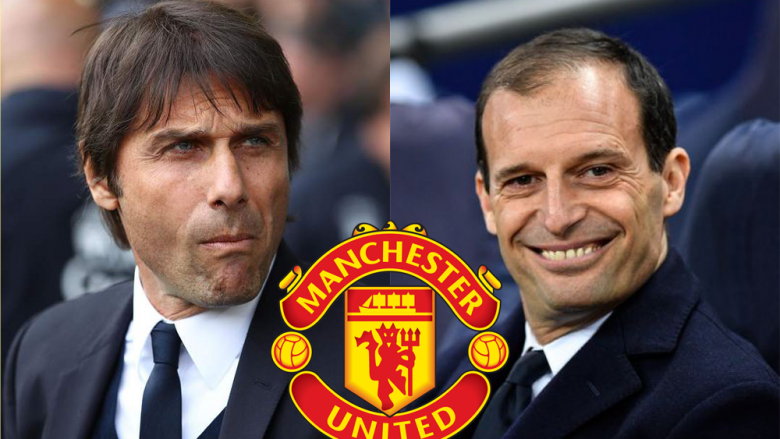 Allegri dhe Conte në listën e ngushtë të Unitedit