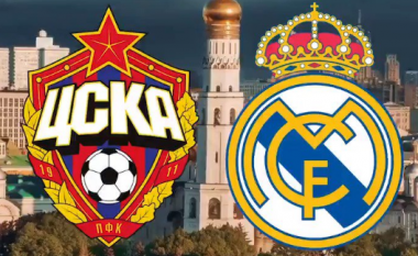 CSKA – Real Madrid, formacionet zyrtare