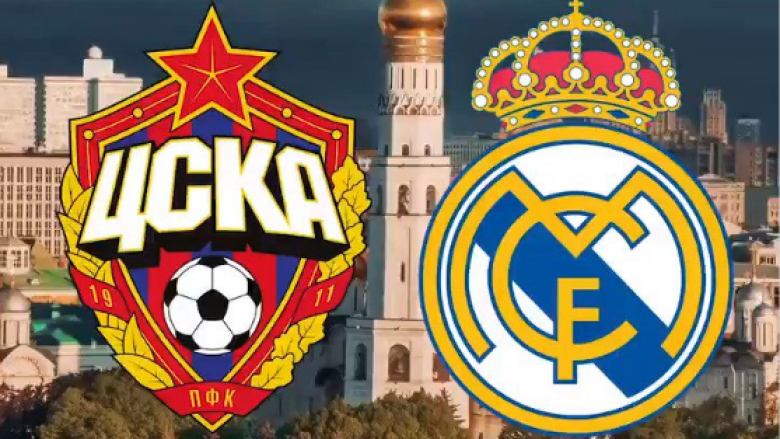 CSKA – Real Madrid, formacionet zyrtare