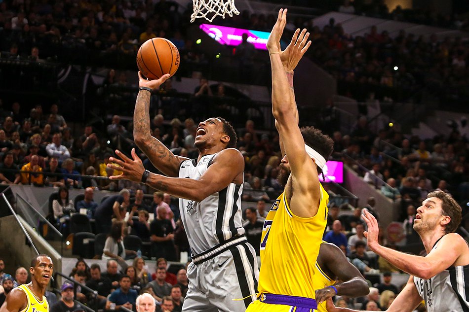DeRozan shkëlqen në fitoren e Spurs ndaj Lakers, Bostoni ja shkakton Detroitit humbjen e parë
