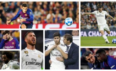 Barcelona – Real Madrid, formacionet zyrtare të El Clasicos