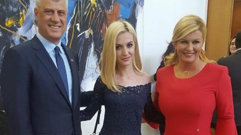 Vajza kosovare pjesë e kabinetit të presidentes kroate (Foto)
