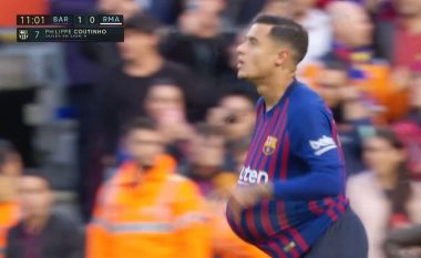 Coutinho kalon Barçën në epërsi ndaj Realit