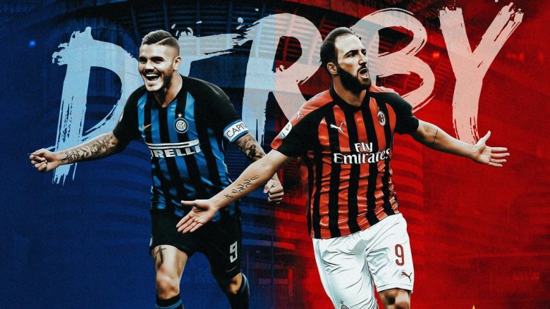 Inter – Milan, formacionet zyrtare të Derby della Madonnina