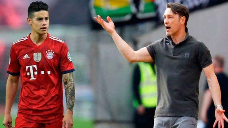 Rodriguez i pakënaqur me Kovacin, mendon largimin nga Bayerni