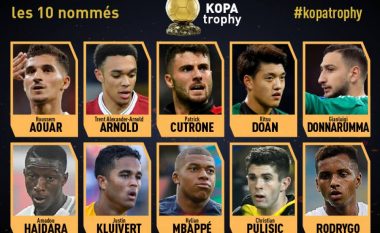 France Football publikon 10 emrat e futbollistëve që synojnë Trofeun Kopa, Topin e Artë për U-21  