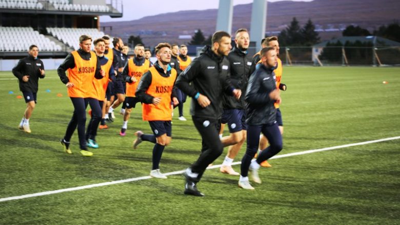 Kosova mban stërvitjen e fundit para duelit me Ishujt Faroe
