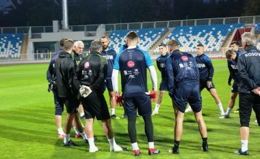 Përfaqësuesja e Kosovës mbajti stërvitjen e parë para ndeshjes ndaj Maltës, folën edhe Ujkani e Kastrati