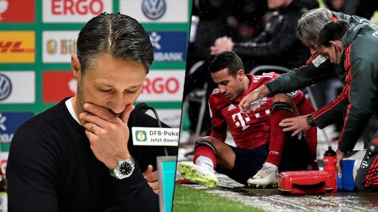 Bayerni pëson goditje, Alcantara me lëndim në ligamente të gjurit
