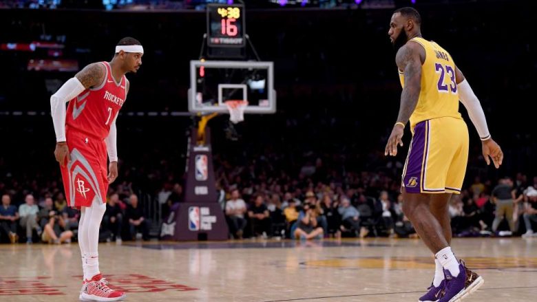 Harden e mposhtë Jamesin, Houstoni mbi LA Lakers